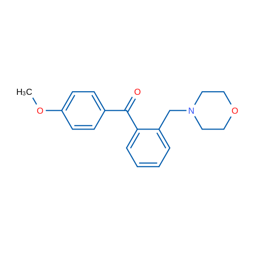 4'-Methoxy-2-morpholinomethyl benzophenone 1g