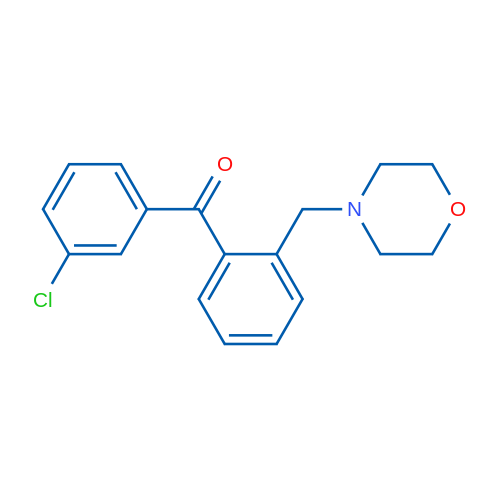 3'-Chloro-2-morpholinomethyl benzophenone 1g