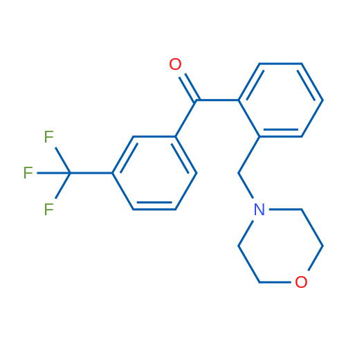 2-Morpholinomethyl-3'-trifluoromethylbenzophenone 1g