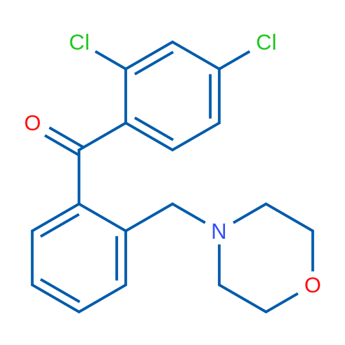 2,4-Dichloro-2'-morpholinomethyl benzophenone 1g