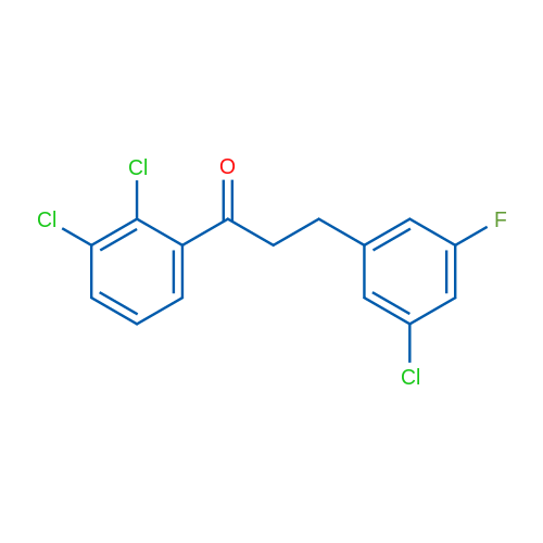 3-(3-Chloro-5-fluorophenyl)-2',3'-dichloropropiophenone 1g