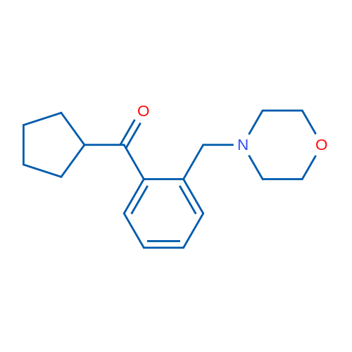 Cyclopentyl 2-(morpholinomethyl)phenyl ketone 1g
