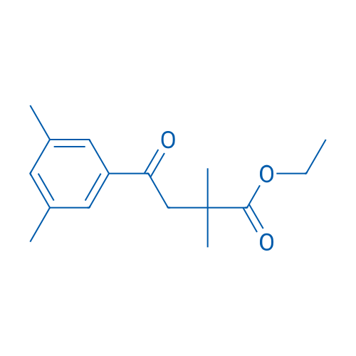 Ethyl 2,2-dimethyl-4-(3,5-dimethylphenyl)-4-oxobutyrate 1g