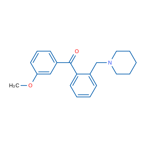 3'-Methoxy-2-piperidinomethyl benzophenone 1g