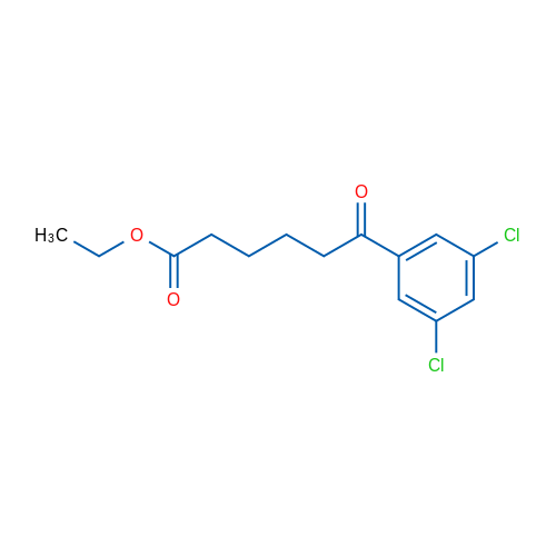 Ethyl 6-(3,5-dichlorophenyl)-6-oxohexanoate 1g
