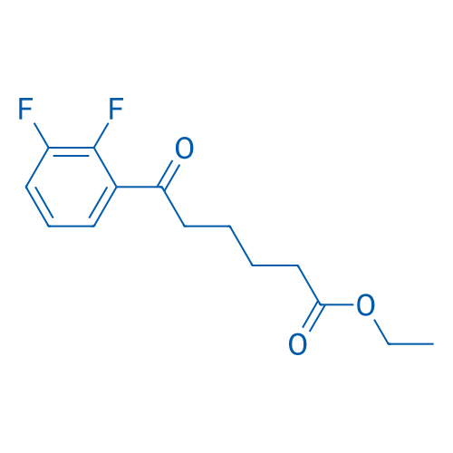 Ethyl 6-(2,3-difluorophenyl)-6-oxohexanoate 1g