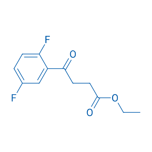 Ethyl 4-(2,5-difluorophenyl)-4-oxobutyrate 1g