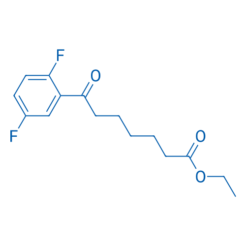 Ethyl 7-(2,5-difluorophenyl)-7-oxoheptanoate 1g