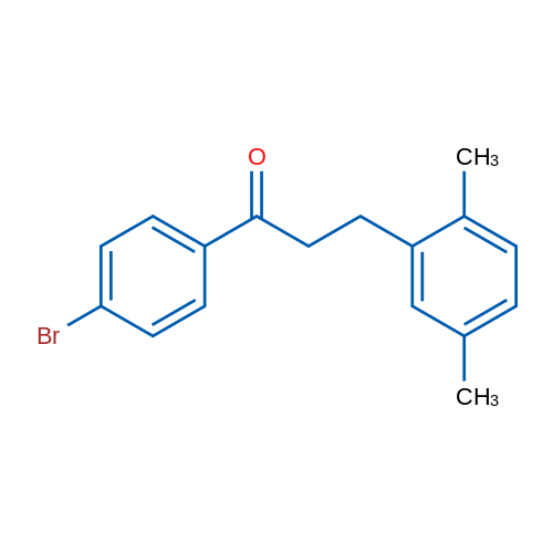 4'-Bromo-3-(2,5-dimethylphenyl)propiophenone 1g