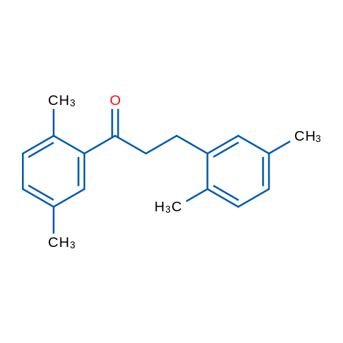 2',5'-Dimethyl-3-(2,5-dimethylphenyl)propiophenone 1g