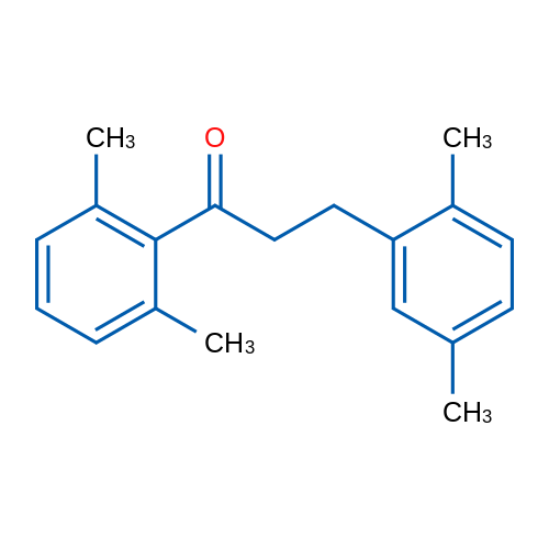 2',6'-Dimethyl-3-(2,5-dimethylphenyl)propiophenone 1g