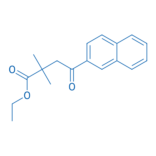 Ethyl 2,2-dimethyl-4-(2-naphthyl)-4-oxobutyrate 1g