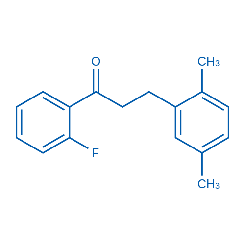 3-(2,5-Dimethylphenyl)-2'-fluoropropiophenone 1g