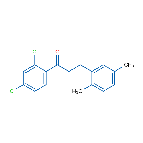 2',4'-Dichloro-3-(2,5-dimethylphenyl)propiophenone 1g