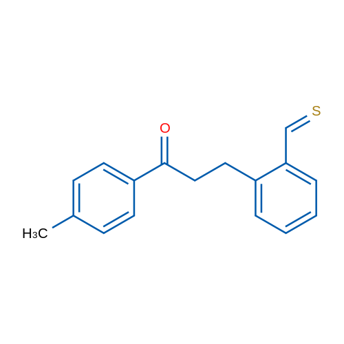 4'-Methyl-3-(2-thiomethylphenyl)propiophenone 1g