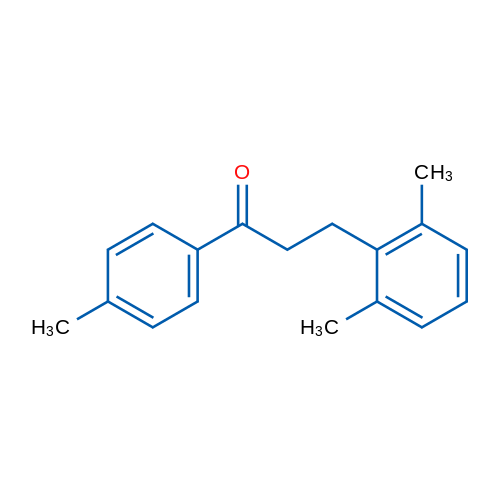 3-(2,6-Dimethylphenyl)-4'-methylpropiophenone 1g