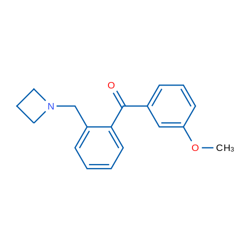 (2-(Azetidin-1-ylmethyl)phenyl)(3-methoxyphenyl)methanone 1g