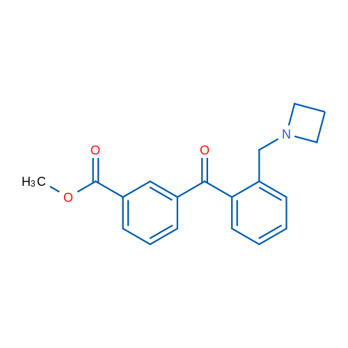 Methyl 3-(2-(azetidin-1-ylmethyl)benzoyl)benzoate 1g