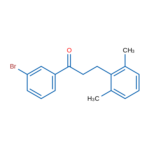 3'-Bromo-3-(2,6-dimethylphenyl)propiophenone 1g