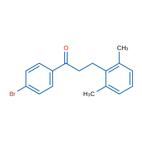 4'-Bromo-3-(2,6-dimethylphenyl)propiophenone 1g