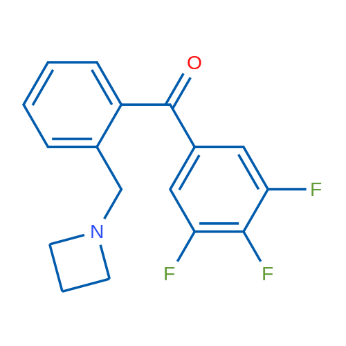 (2-(Azetidin-1-ylmethyl)phenyl)(3,4,5-trifluorophenyl)methanone 1g