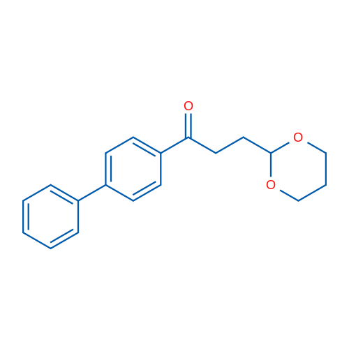 3-(1,3-Dioxan-2-yl)-4'-phenylpropiophenone 1g