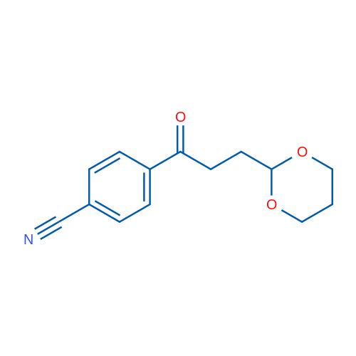 4'-Cyano-3-(1,3-dioxan-2-yl)propiophenone 5g