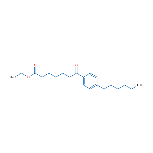 Ethyl 7-(4-hexylphenyl)-7-oxoheptanoate 1g