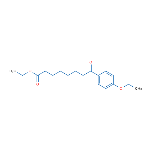 Ethyl 8-(4-ethoxyphenyl)-8-oxooctanoate 1g
