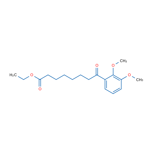 Ethyl 8-(2,3-dimethoxyphenyl)-8-oxooctanoate 1g