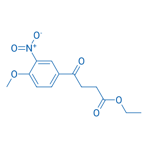 Ethyl 4-(4-methoxy-3-nitrophenyl)-4-oxobutyrate 1g