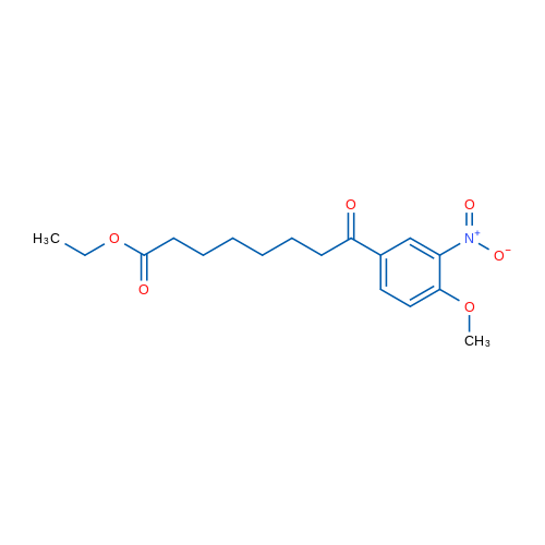 Ethyl 8-(4-methoxy-3-nitrophenyl)-8-oxooctanoate 1g
