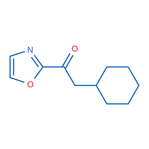 2-(Cyclohexylacetyl)oxazole 1g