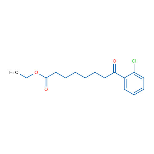 Ethyl 8-(2-chlorophenyl)-8-oxooctanoate 1g