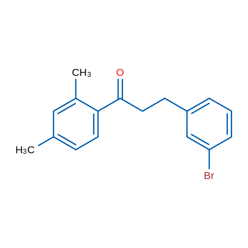 3-(3-Bromophenyl)-1-(2,4-dimethylphenyl)propan-1-one 1g