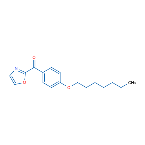 2-(4-Heptyloxybenzoyl)oxazole 1g