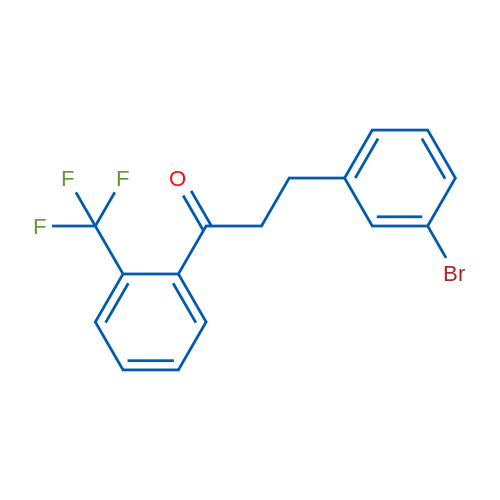 3-(3-Bromophenyl)-1-(2-(trifluoromethyl)phenyl)propan-1-one 1g