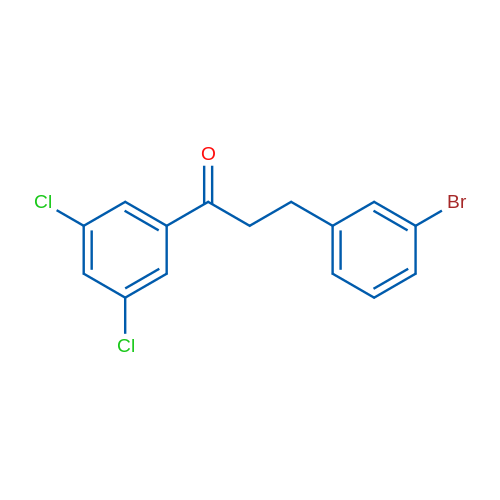3-(3-Bromophenyl)-1-(3,5-dichlorophenyl)propan-1-one 1g