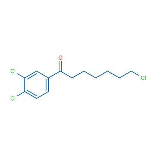 7-Chloro-1-(3,4-dichlorophenyl)-1-oxoheptane 1g