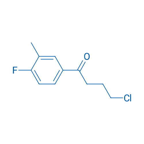 4-Chloro-1-(4-fluoro-3-methylphenyl)-1-oxobutane 5g