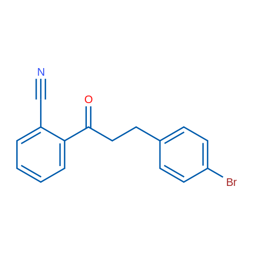 2-(3-(4-Bromophenyl)propanoyl)benzonitrile 1g