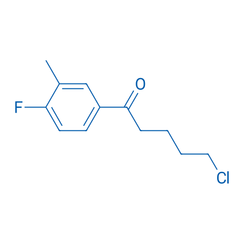 5-Chloro-1-(4-fluoro-3-methylphenyl)-1-oxopentane 1g