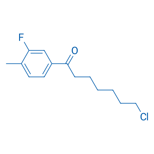 7-Chloro-1-(3-fluoro-4-methylphenyl)-1-oxoheptane 5g