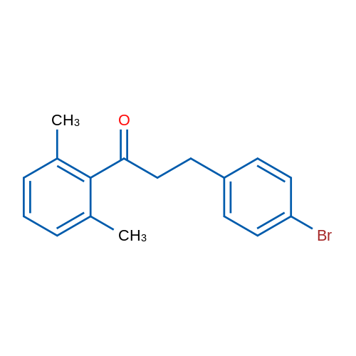 3-(4-Bromophenyl)-1-(2,6-dimethylphenyl)propan-1-one 1g