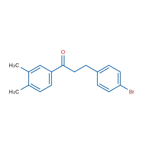 3-(4-Bromophenyl)-1-(3,4-dimethylphenyl)propan-1-one 1g