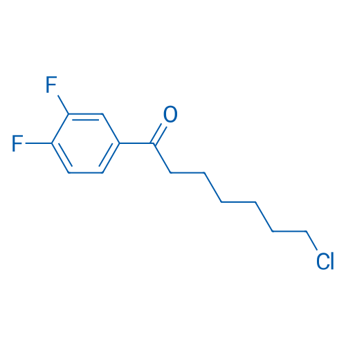 7-Chloro-1-(3,4-difluorophenyl)-1-oxoheptane 1g
