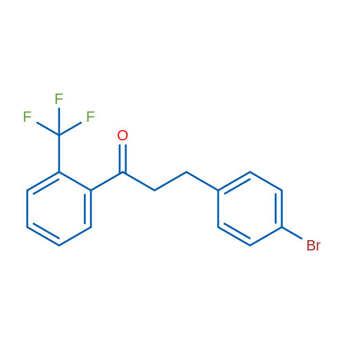 3-(4-Bromophenyl)-1-(2-(trifluoromethyl)phenyl)propan-1-one 1g