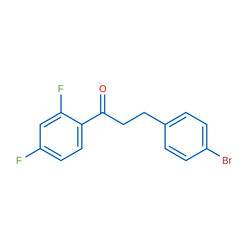3-(4-Bromophenyl)-1-(2,4-difluorophenyl)propan-1-one 1g