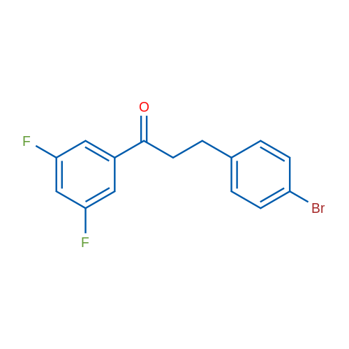 3-(4-Bromophenyl)-1-(3,5-difluorophenyl)propan-1-one 1g