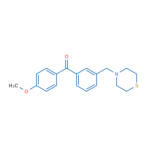 4'-Methoxy-3-thiomorpholinomethyl benzophenone 1g